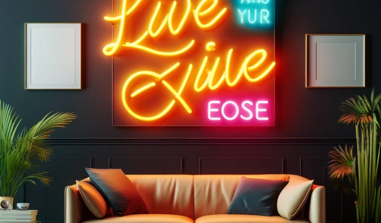 Neon Wall Signs: Adding a Modern Glow to Your Space
